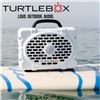 Image 1 : Waterproof Turtlebox Bluetooth Boombox Speaker, White