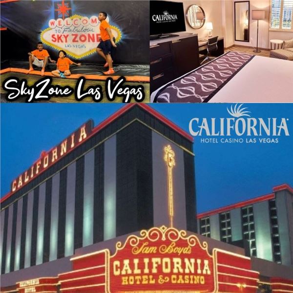 4-Night Stay at California Hotel & Casino with Sky Zone Passes