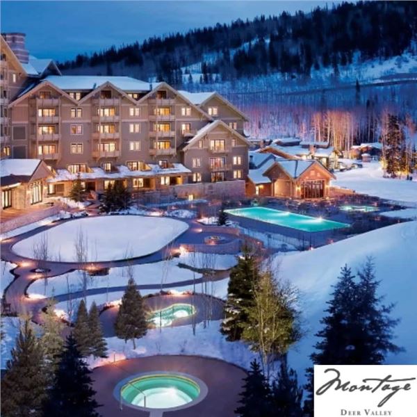 5-Star Hotel Stay! 2-Nights in a King Room at Montage Deer Valley