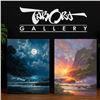 Image 1 : Two 9" x 12" Not Enhanced Canvas Paintings