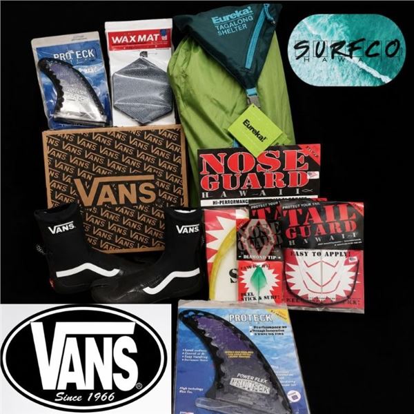 Surf Accessories & Tagalong Shelter