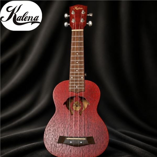 2 Soprano Mahogany Dolphin Ukulele
