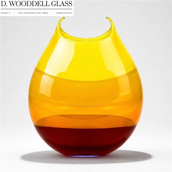 Red/Yellow Hāhālua Vase