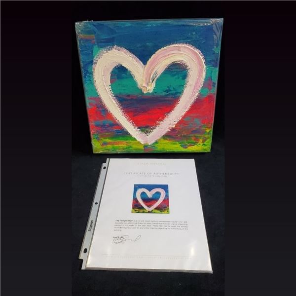 "My Ohana Heart" 10" x 8" with Certificate of Authenticity