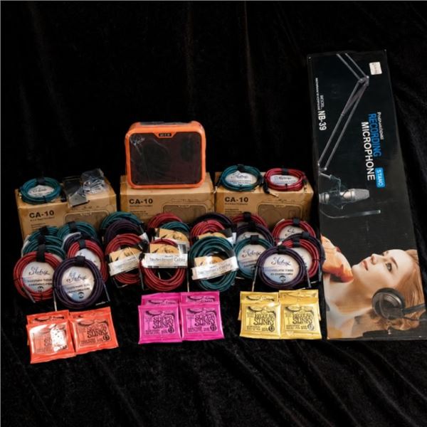 Large Music Lot Featuring Kalena & Ernie Ball