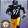 Image 1 : Cam Heyward Pittsburgh Steelers Lithograph with Printed Signature