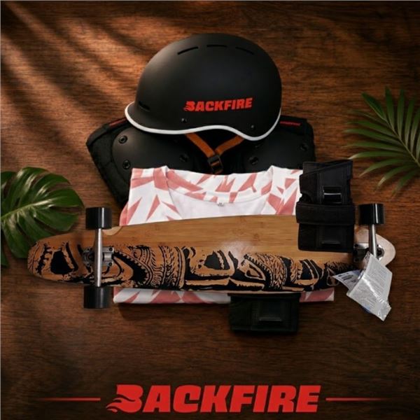 Backfire Equipment & Jucker Skateboard