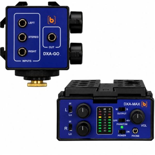 30-Pack of Beachtek DXA-MAX 2 Channel Active Adapters & DXA-GO Custom Adapters