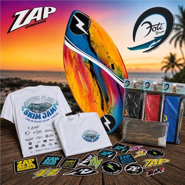 ZAP Skimboard, Dry Bags & Other Accessories
