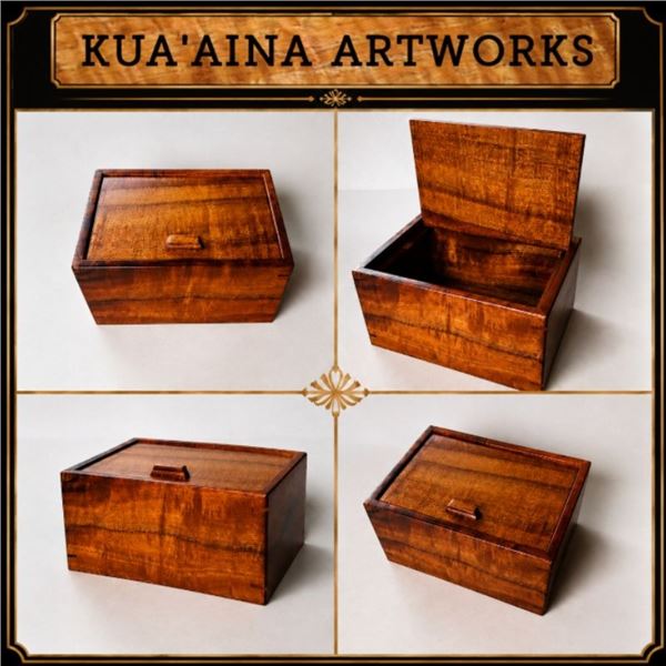 Koa Box 8" x 5.75" x 4"