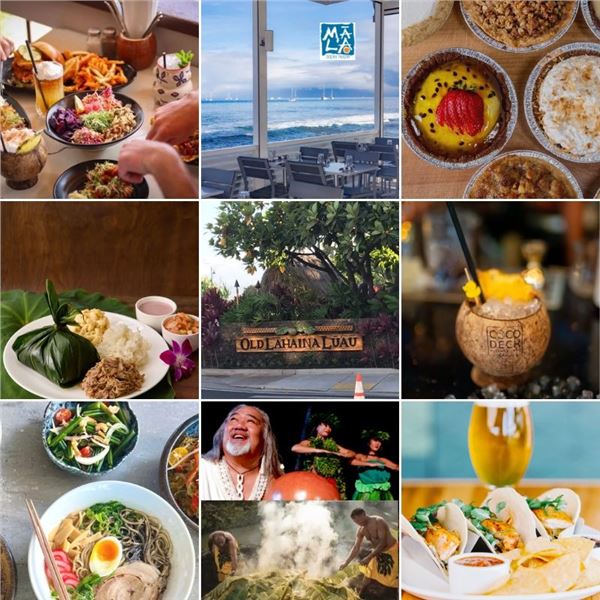 Two Tickets to Old Lahaina Luau & Assorted Dining Experiences, Maui