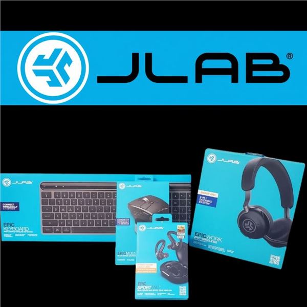 JLab Wireless Tech & Audio Collection