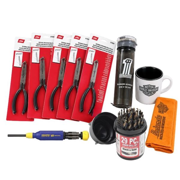 Professional Mechanic & Hand Tool with Harley Davidson Merch