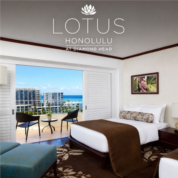 2-Night Stay at Lotus Honolulu, Ocean View