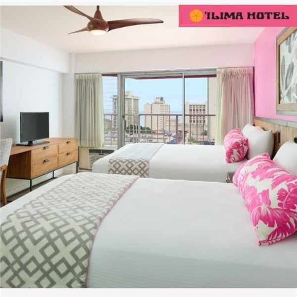 2-Night Studio Deluxe Stay at 'Ilima Hotel