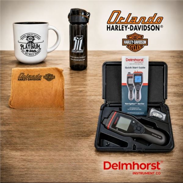Delmhorst JX-20W/CS Digital Wood Moisture Meter with Harley Davidson Merch