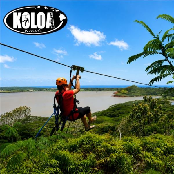 Kōloa Zipline Tour for Two, Kauaʻi