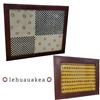 Image 1 : Framed Hawaiian Kapa Art 10" x 8" & 20" x 16"