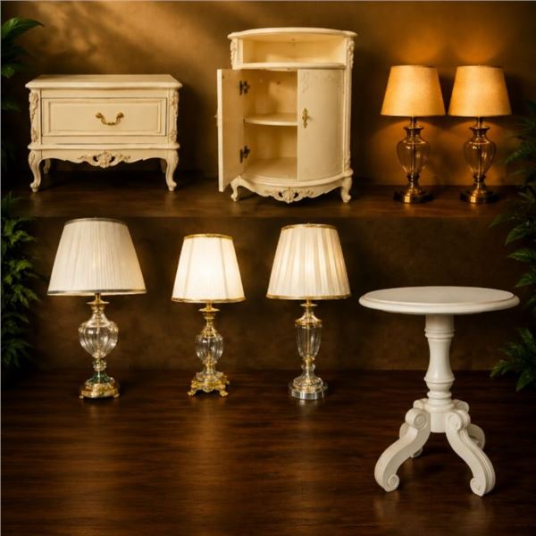 French Provincial Accent Furniture Lot
