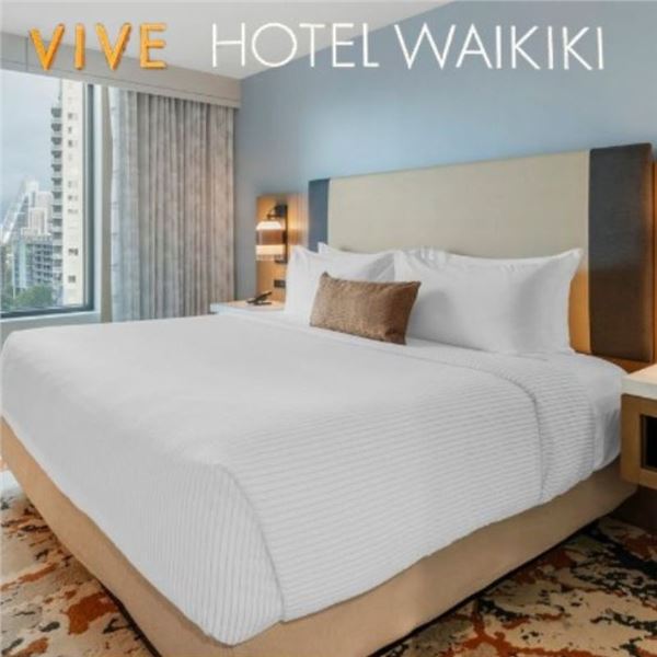 2-Night Stay at Vive Hotel Waikiki, Oʻahu