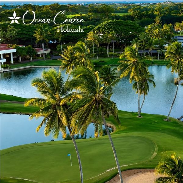 Two 18 Hole Rounds of Golf at The Ocean Course at Hōkūala, Kauai