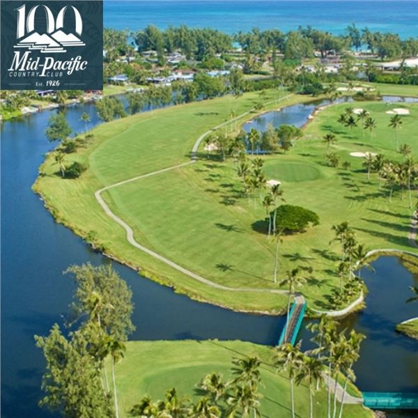 One Round of Golf for 4 Players at Mid Pacific Country Club