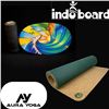 Image 1 : Complete Indo Board Set & Aura Cork Yoga Mat 72" x 26"