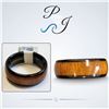 Image 1 : 6mm Tungsten Koa Ring Size 10