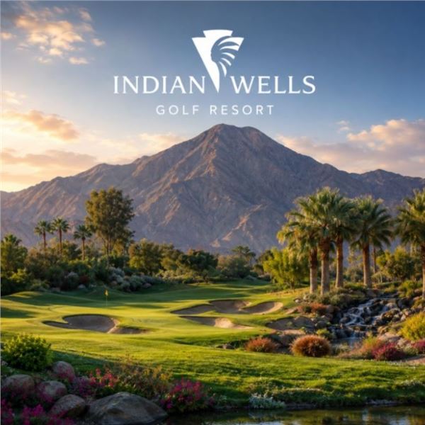 Indian Wells Golf Club Round of Golf for 4 with Cart & Practice Range, California