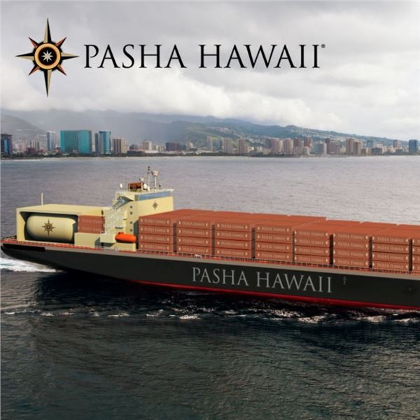 Pasha Hawaii Vehicle Shipping Certificate