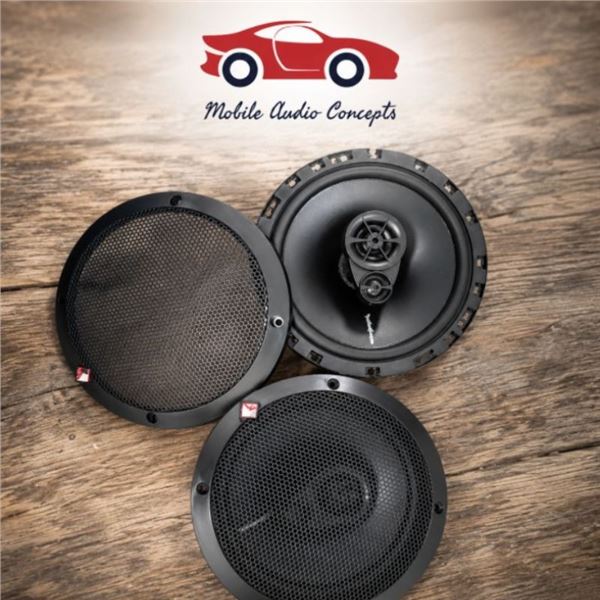 Pair of Prime 6.50" 3 Way Full Range Speakers (Pair)