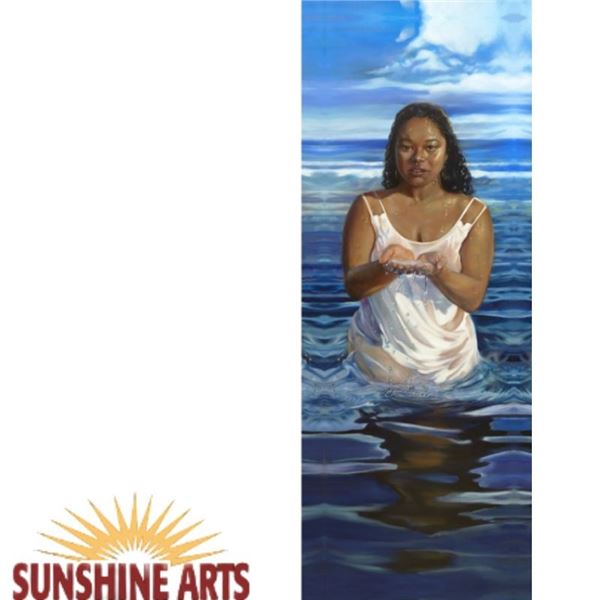 Rose Adare Wai-Water Art 50" x 20"