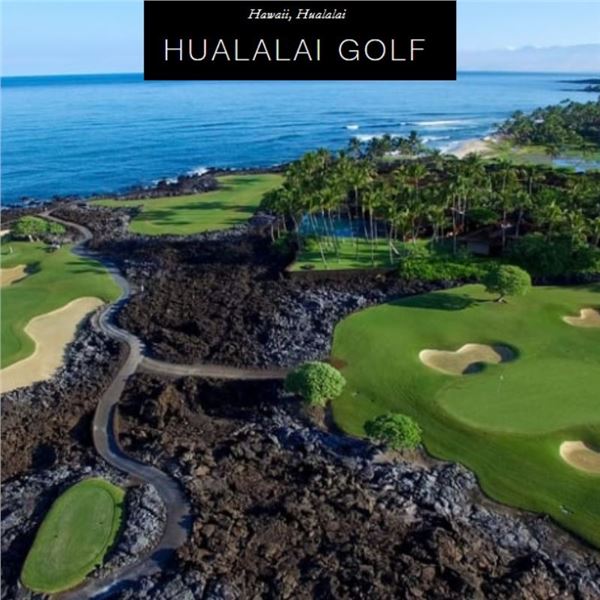 4-Player Certificate at Hualalai Golf Course