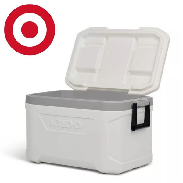 Igloo Profile II 78 Cans/50 qt Hard-Sided Cooler - White
