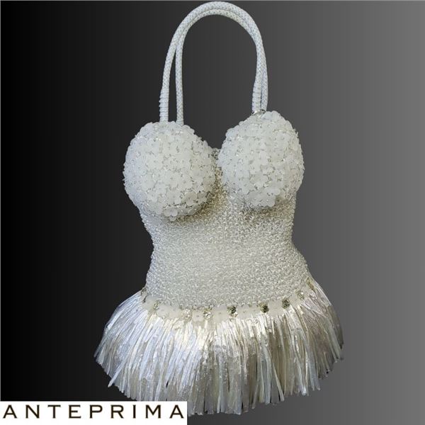 Anteprima Handbag "Hula Skirt" - Off White