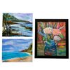 Image 1 : Hawaiʻi Morning & Floral Canvas Art Collection