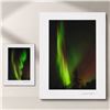 Image 1 : Two 12" x 8" Acrylic Prints: Northern lights
