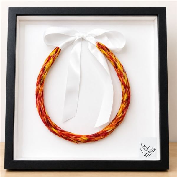 Traditional Hand-Crafted Hawaiian Feather Lei