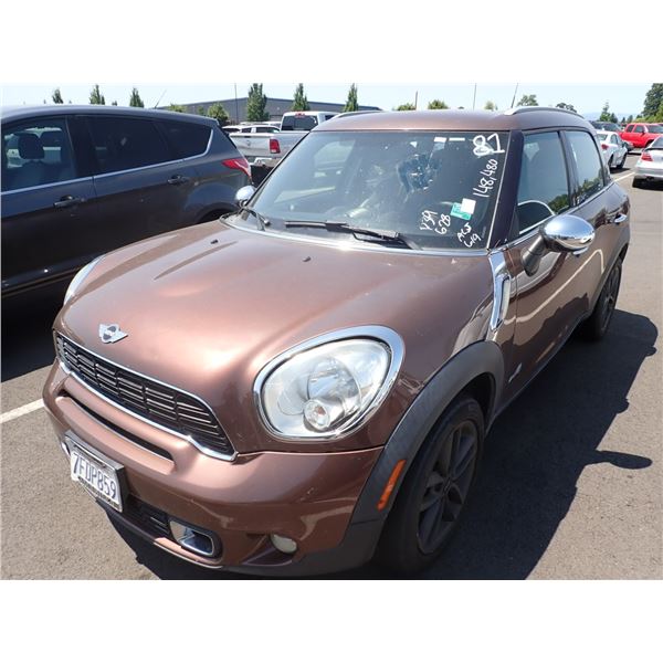 2014 Mini Cooper S Countryman