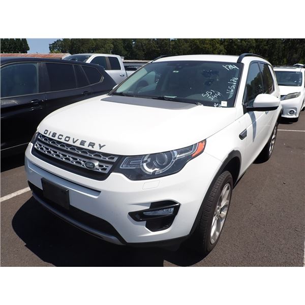 2016 Land Rover Discovery Sport