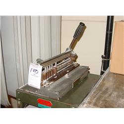 STEEL RULE CUTTER