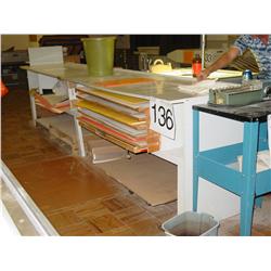 MASKING PAPER, MYLAR, NEGATIVES W/CABINET