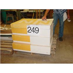 CLASSIC GLADE COVER 23X35,80# WHITE STONE, ½ GILBERT COTTON