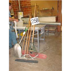 RAKE, BROOMS, & SHOVELS