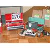 Image 1 : 2 SMALLER TOOL BOXES & TOOLS (X5)
