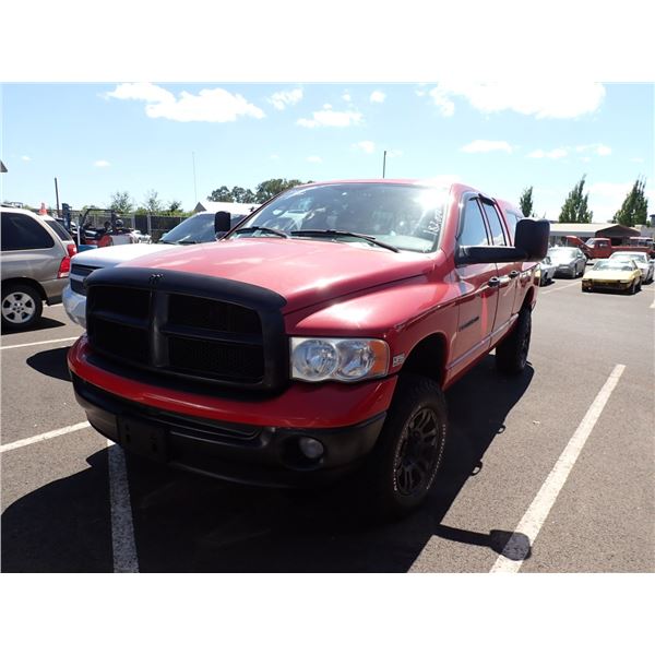 2004 Dodge Ram 2500 RUNS WITH MECHANICAL PROBLEMS