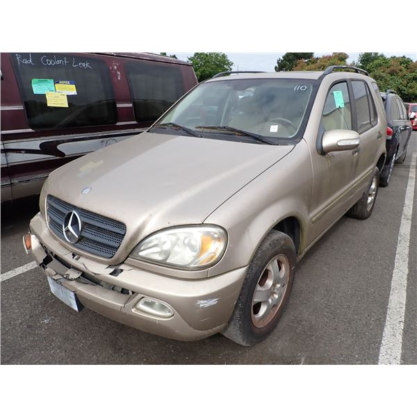 2002 Mercedes-Benz ML320