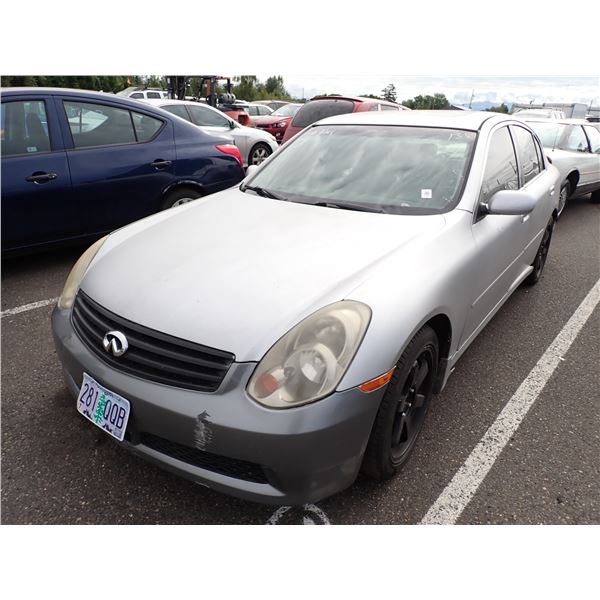 2005 Infiniti G35