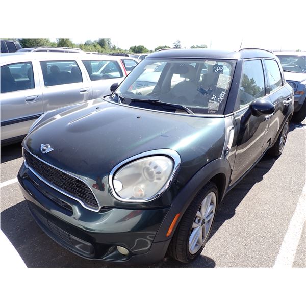2011 Mini Cooper S Countryman