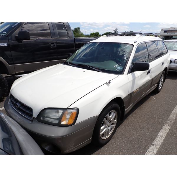 2001 Subaru Outback